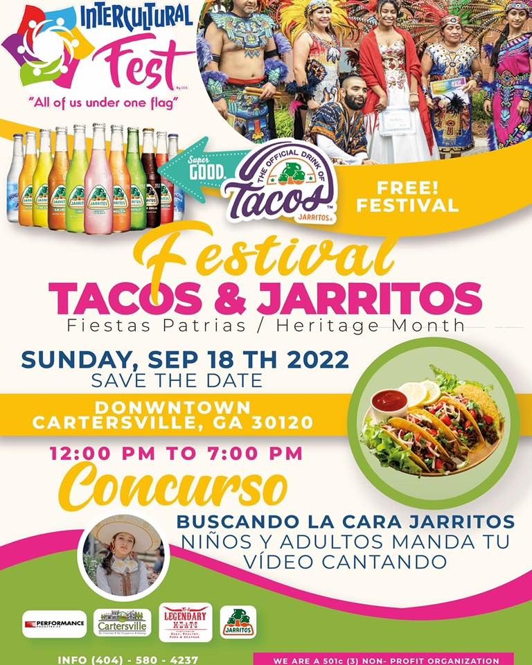 FREE! FESTIVAL FIESTAS PATRIAS “Tacos y Jarritos” buscando la cara ...