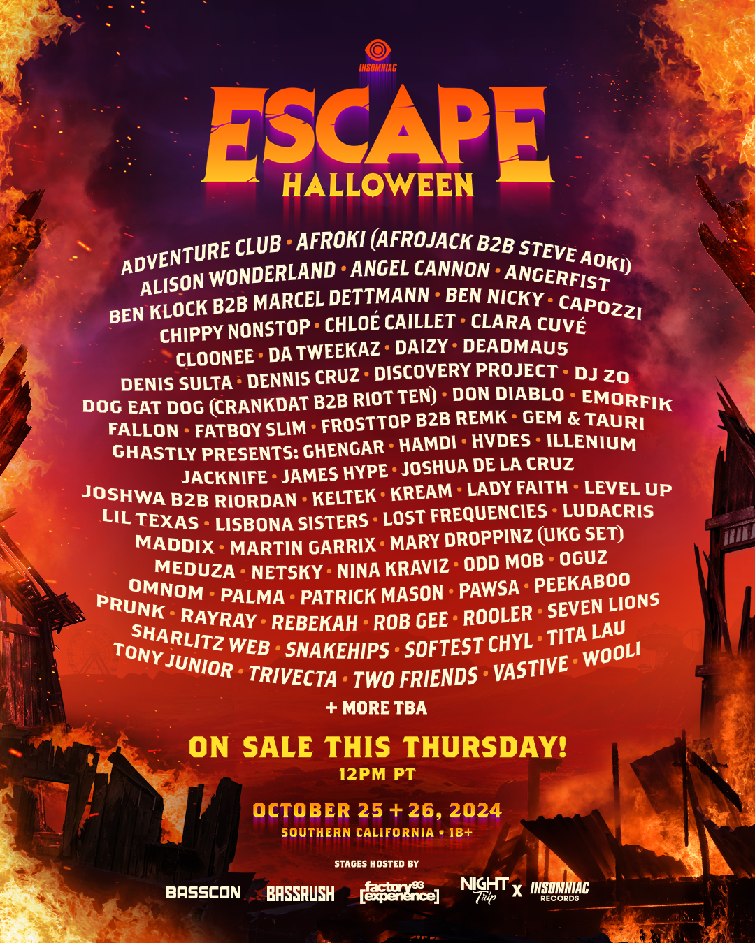 2025 Escape Halloween - 2 Day GA at National Orange Show Event Center
