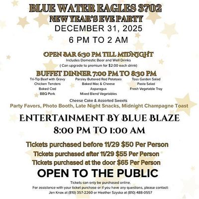 Blue Water Eagles 3702