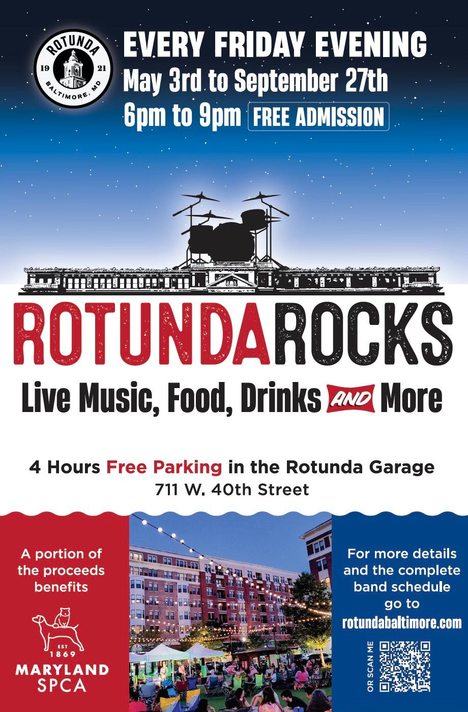 Rotunda Rocks | The Rotunda, Baltimore, MD | August 23, 2024