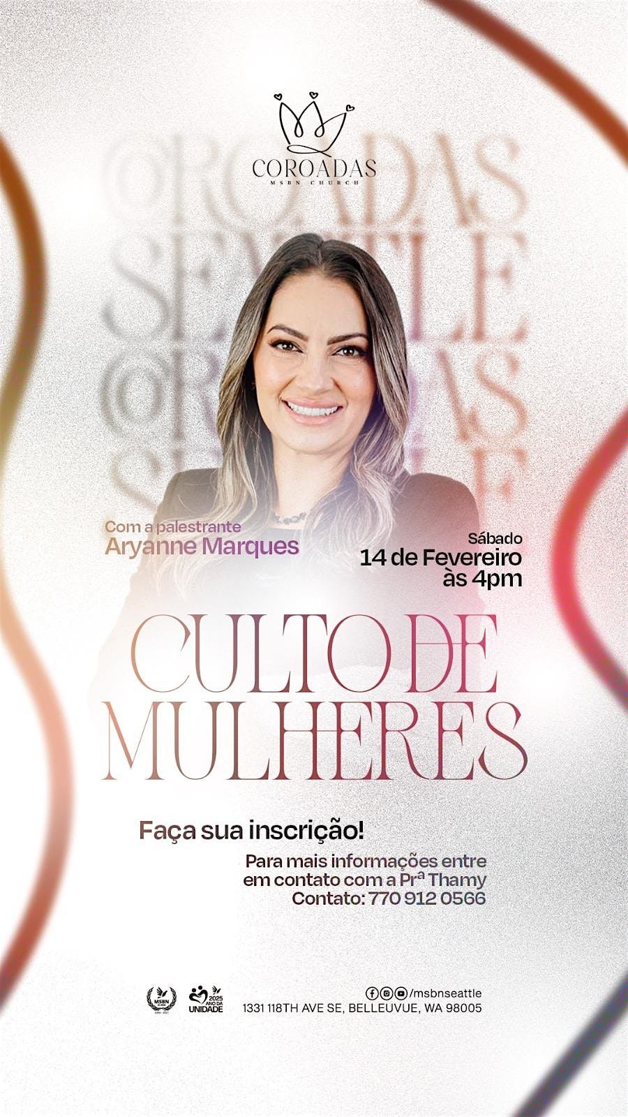 Culto de Mulheres - Aryanne Marques