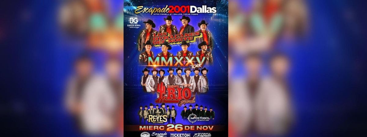 LOS HURACANES DEL NORTE, CONJUNTO RIO GRANDE & MAS