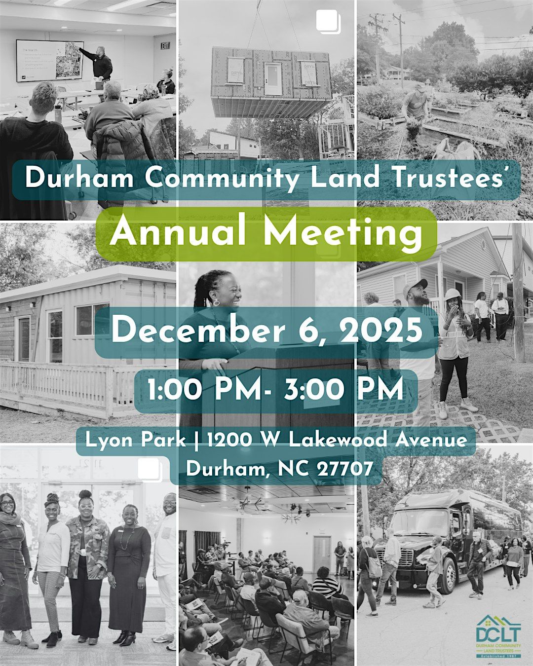 Durham Community Land Trustees' Annual Meeting