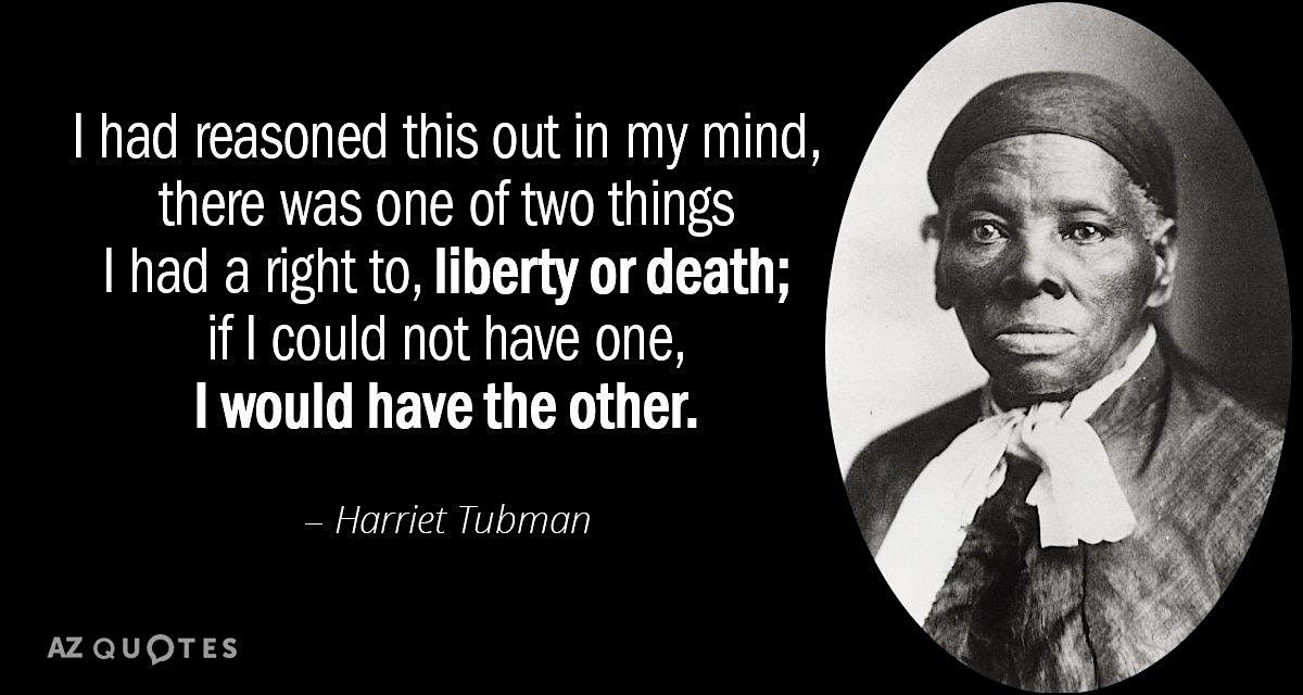 Fighting the slave master: Past and Present.