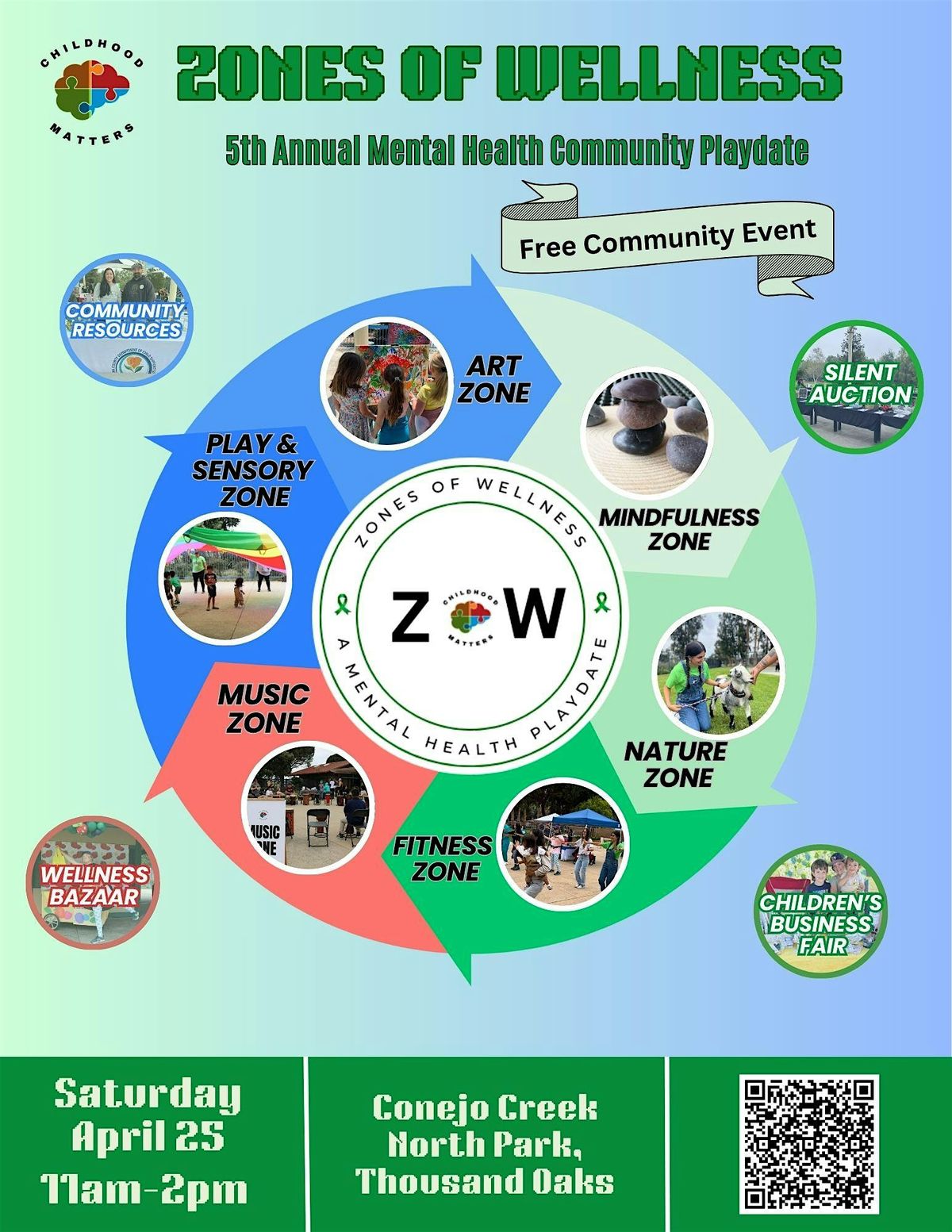 Free Community Event Zones of Wellness-ZOW at Conejo Valley North Park ...