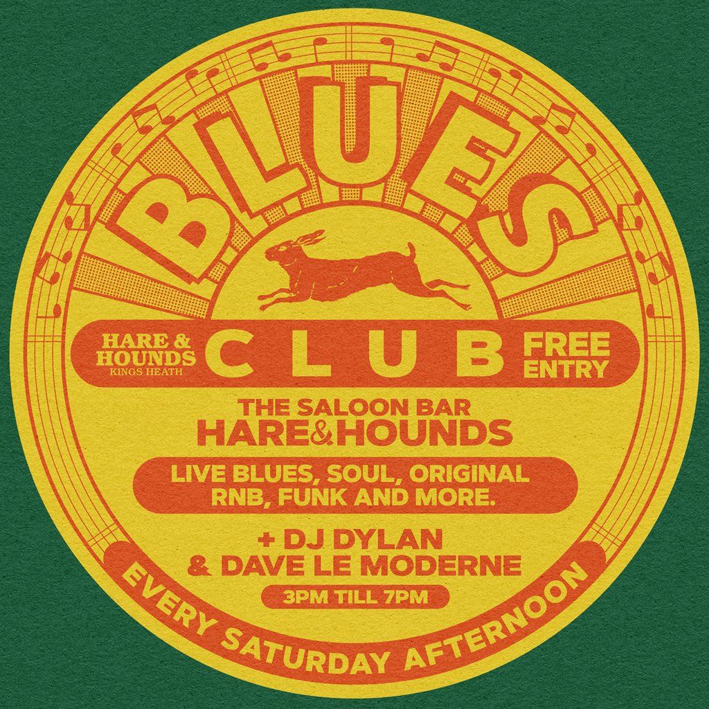 Blues Club - Weekly Saturday Afternoons w\/ Back on the Road