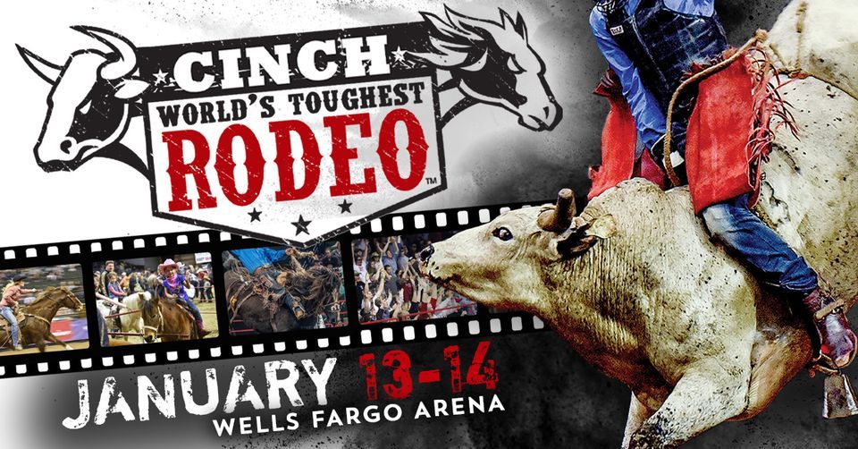 Cinch Worlds Toughest Rodeo Wells Fargo Arena, Des Moines, IA