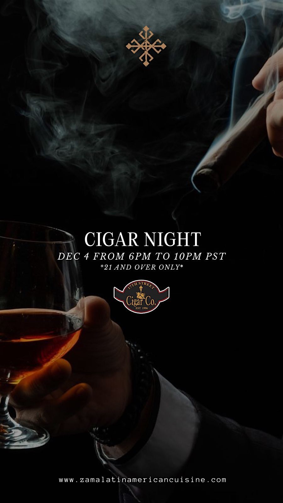 Cigar Night at Zama