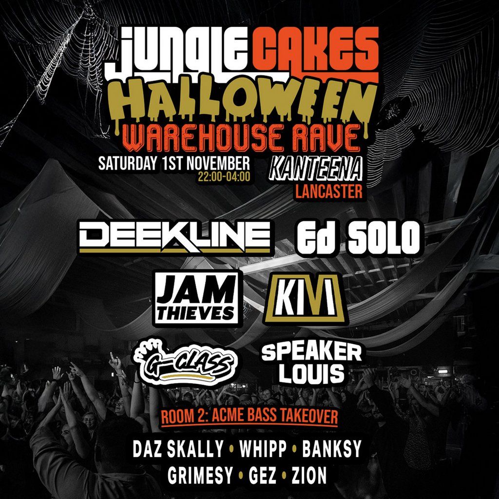 Jungle Cakes Halloween w\/ Deekline, Ed Solo + more