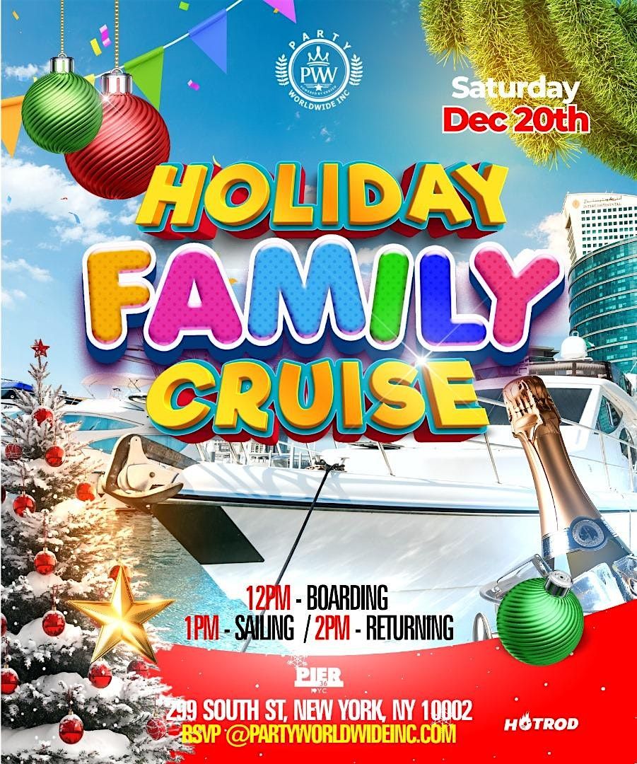 Holiday Family cruise New york city Jersey city