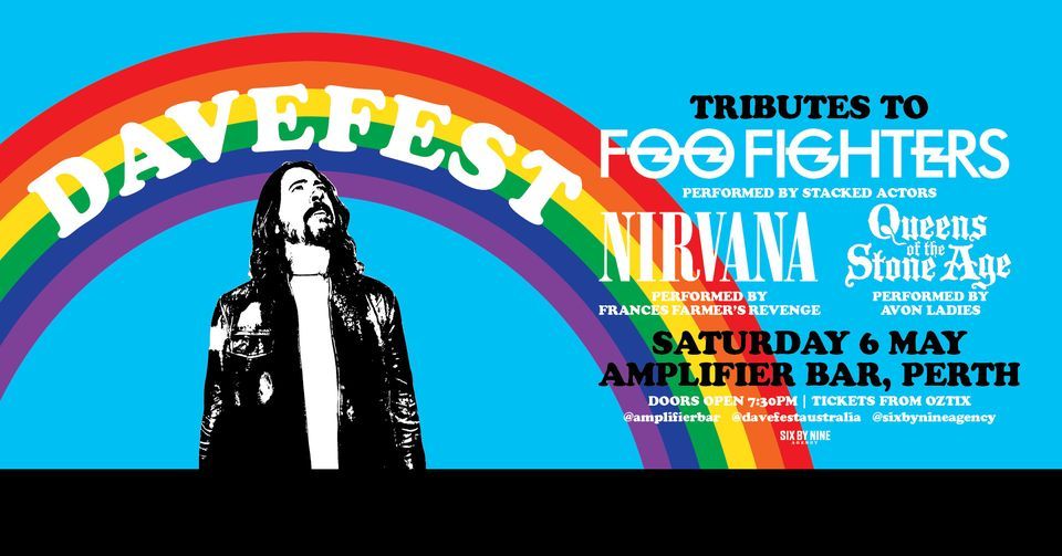 THIS SATURDAY! > DAVEFEST 2023 Amplifier Bar, Perth WA Amplifier