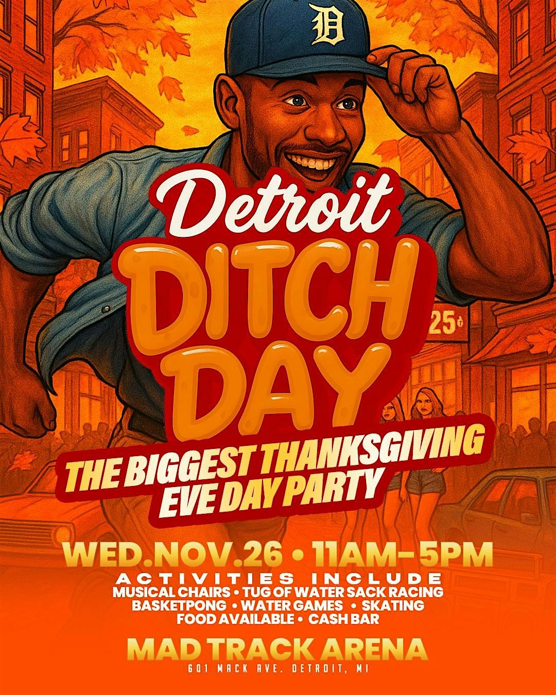 Detroit Ditch Day! Thanksgiving Eve Edition