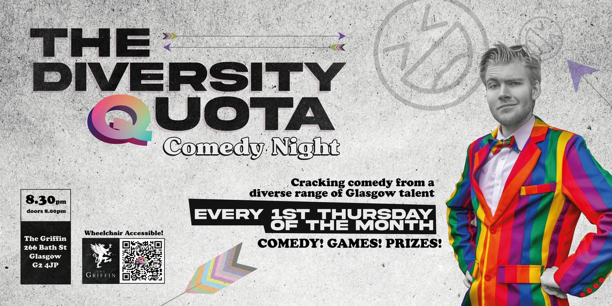 The Diversity Quota Comedy Night - October 2026