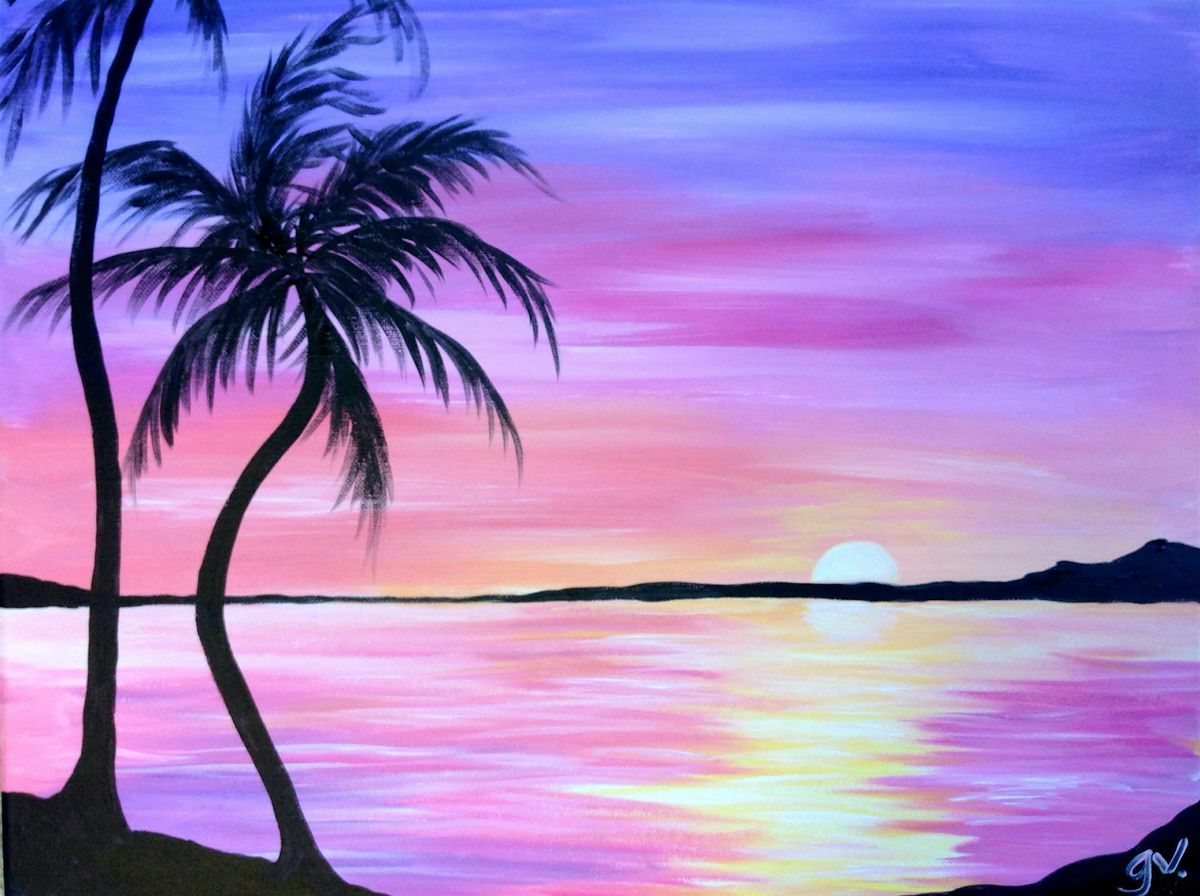 Toledo Paint and Sip Party - Happy Dream
