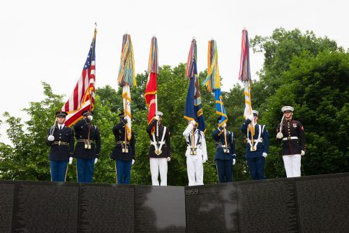 Memorial Day At The Wall Vietnam Veterans Memorial Mount Rainier MD 