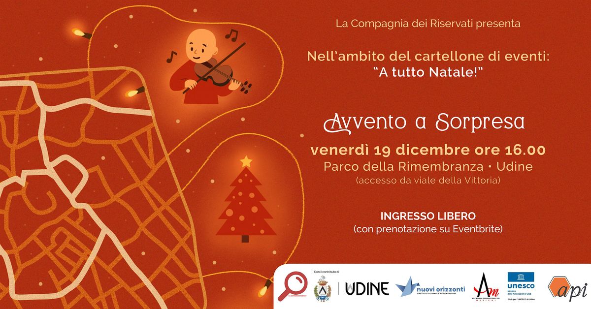 A tutto Natale! Avvento a sorpresa - 19 dicembre - Parco Rimembranza