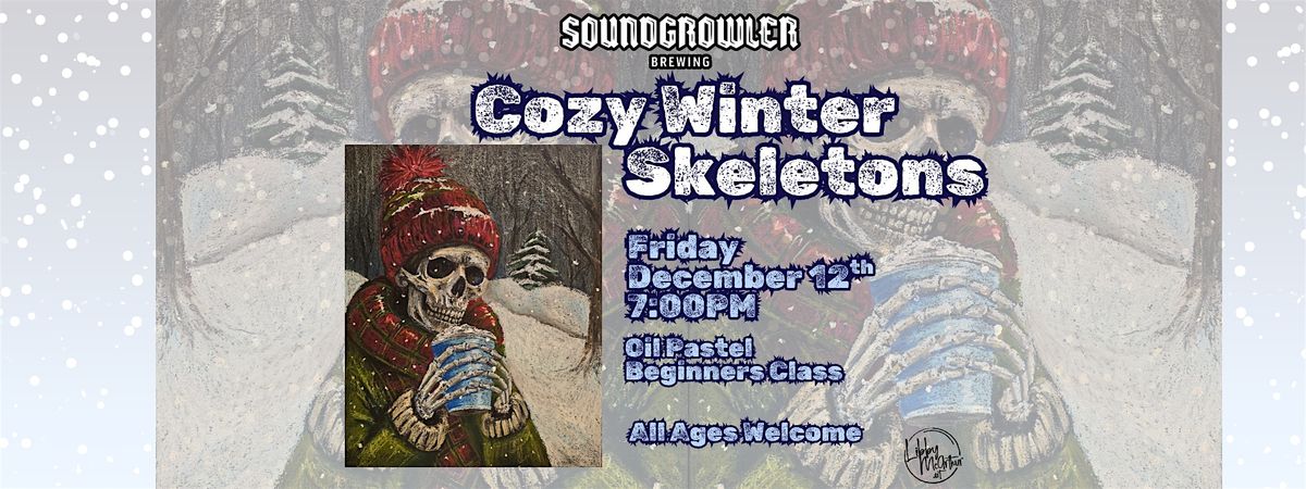 Skeleton Oil Pastel Workshop