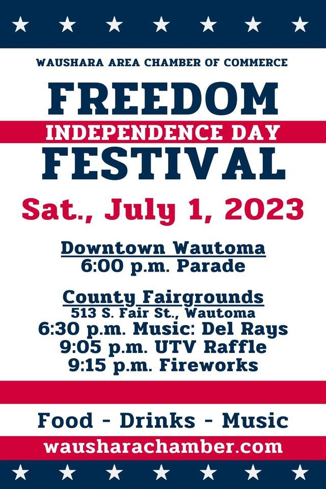 Freedom Fest Fireworks Show Waushara County Fairgrounds, Wautoma, WI