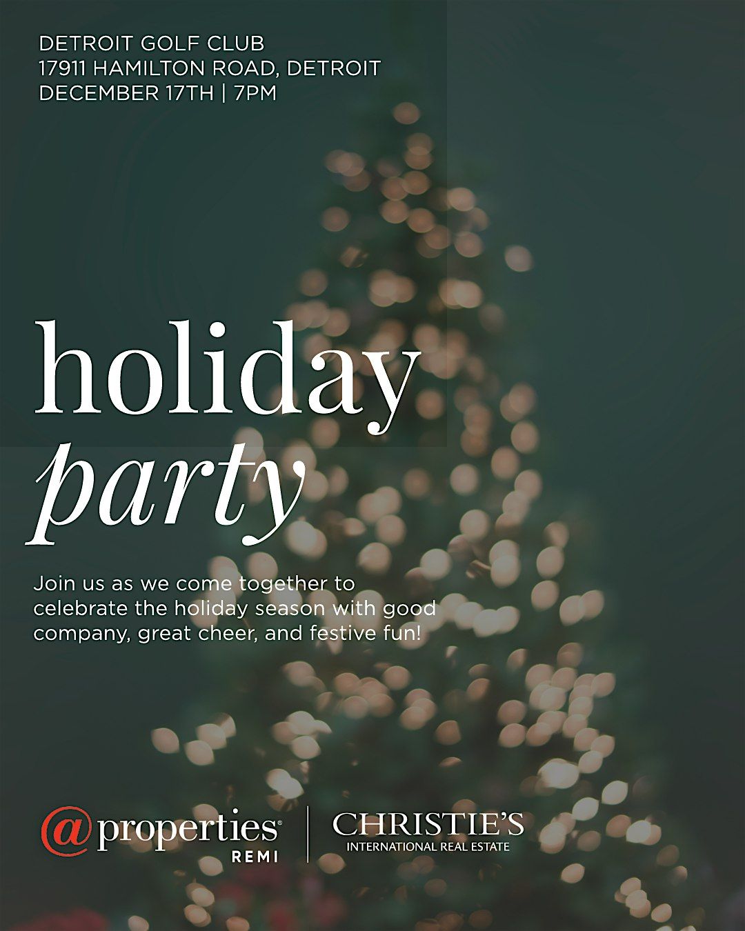 @properties Christie's International Holiday Party