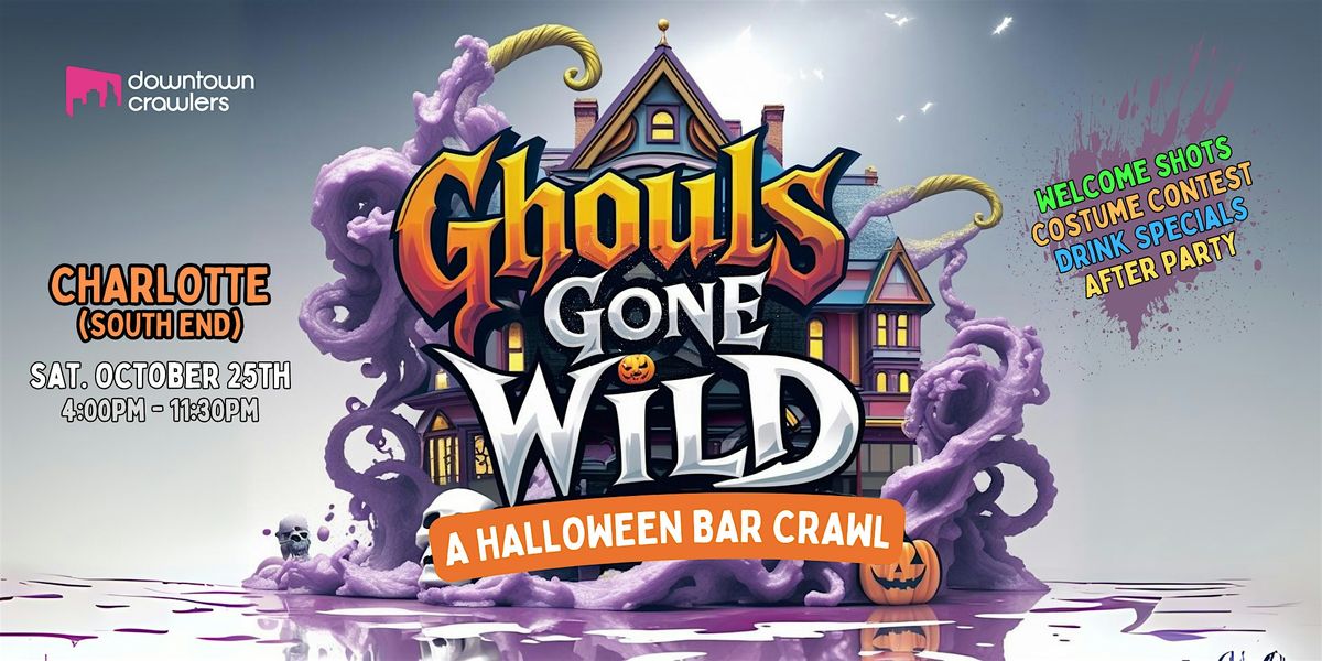Halloween Bar Crawl 10\/25 - Charlotte (South End)