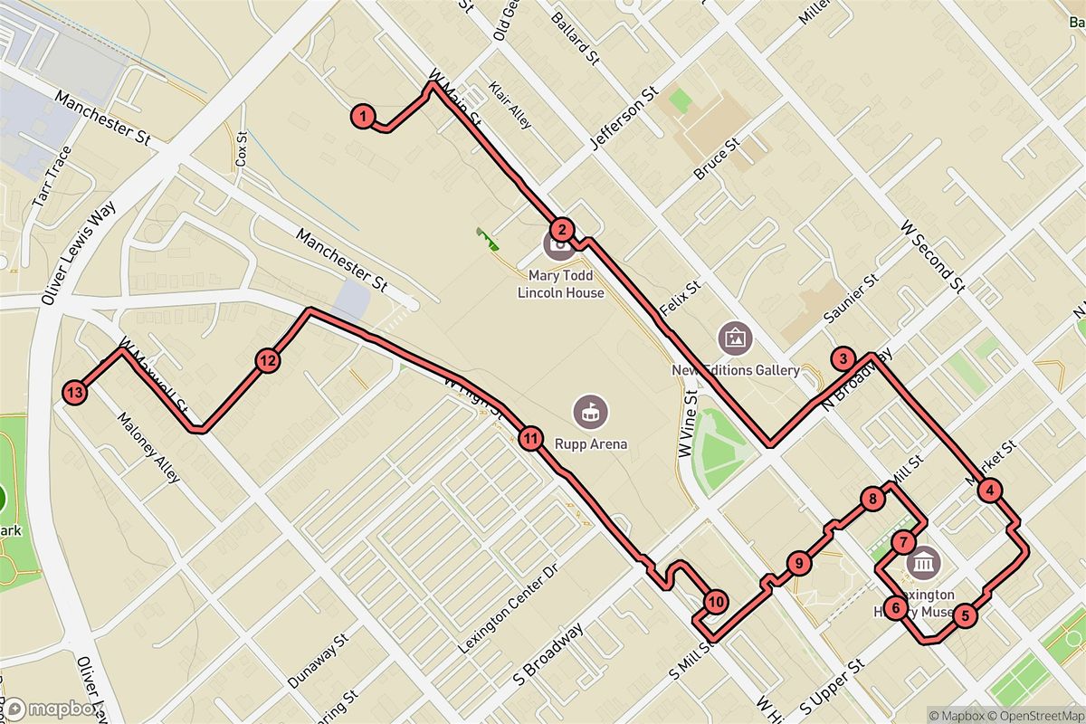 Lexington Audio Tour: Echoes of Legends and Landmarks