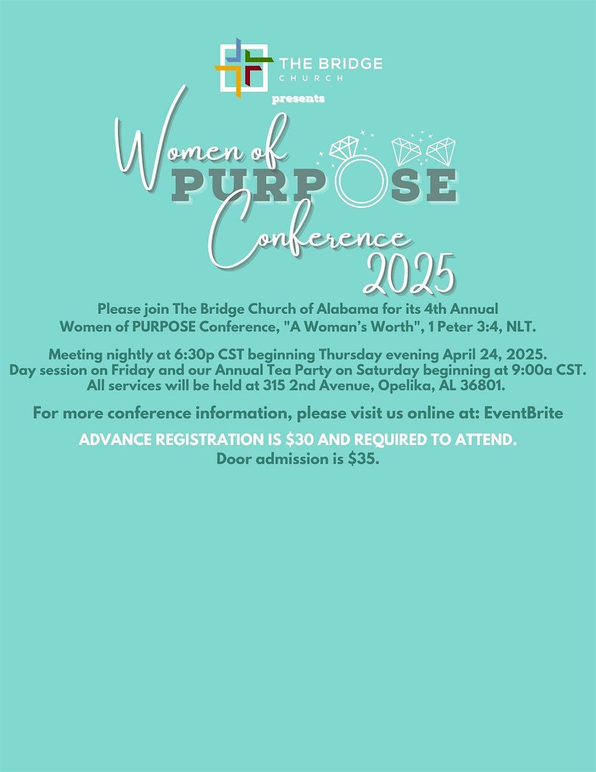 The Women of PURPOSE Conference 2025, 