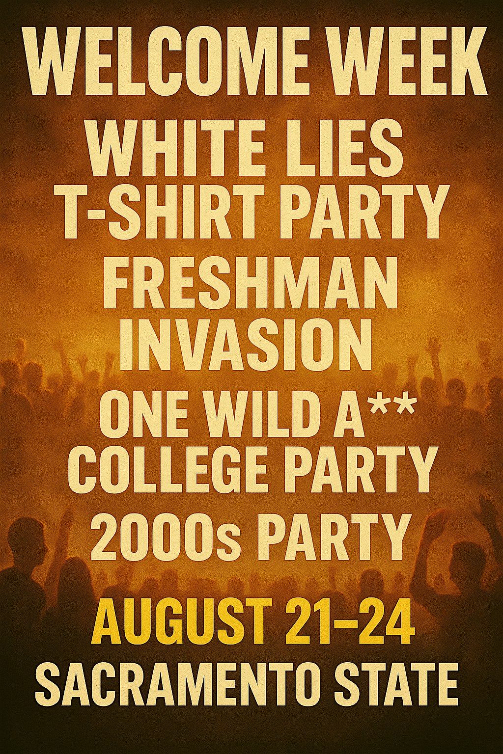 SAC STATE WELCOME WEEK