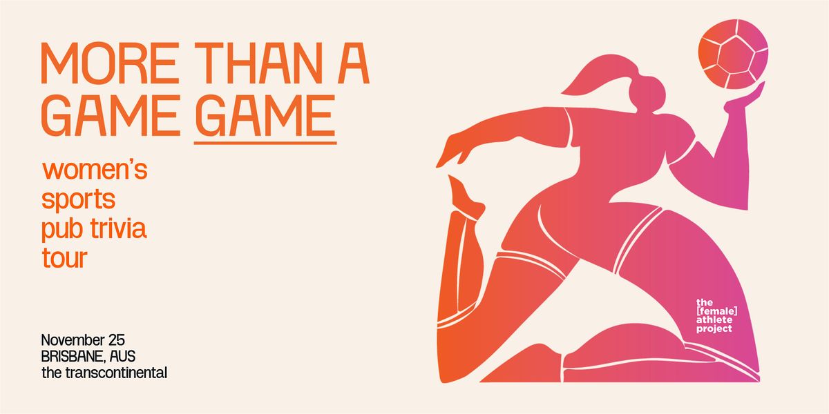 More Than A Game Brisbane: Women's Sports Pub Trivia Tour