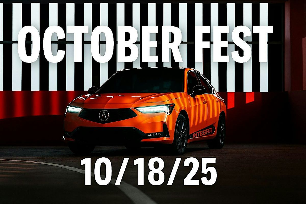 Something Nice Pumpkin Spice October Fest at AutoNation Acura Hunt Valley