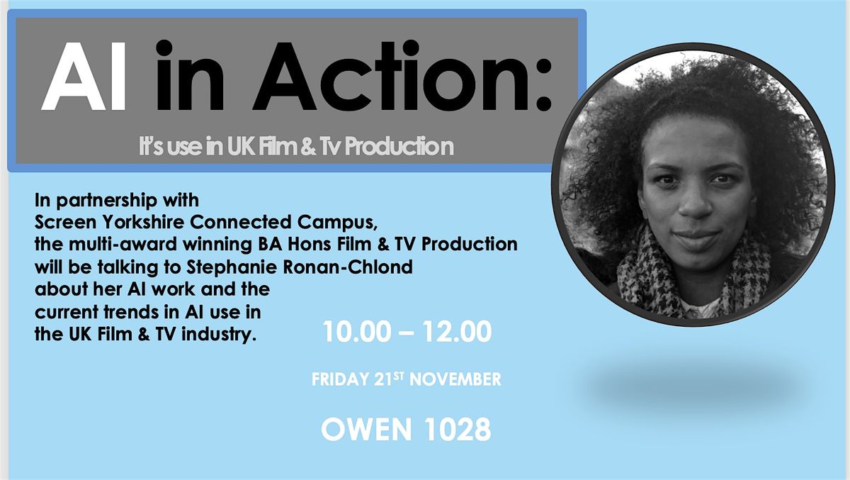 AI in Action: It\u2019s use in UK Film & Tv Production