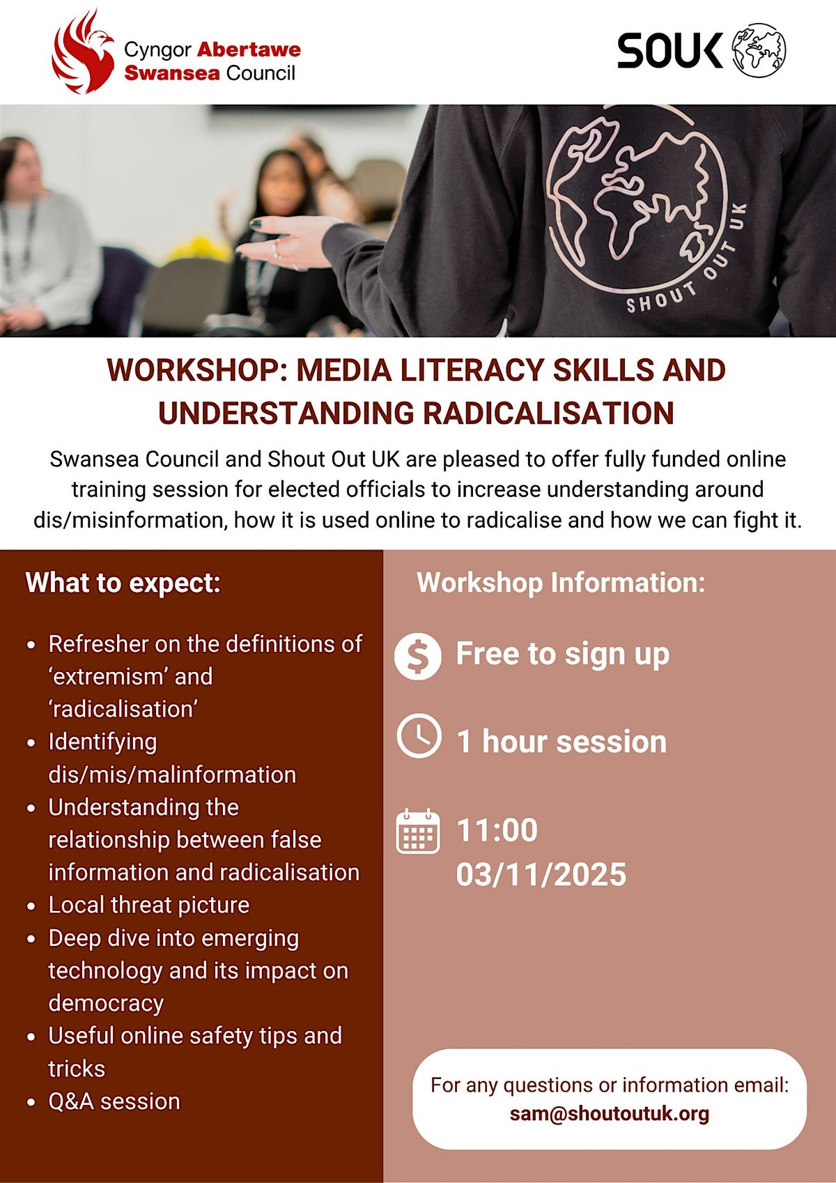 Bridgend Professionals & Community: Extremism and Radicalisation Training