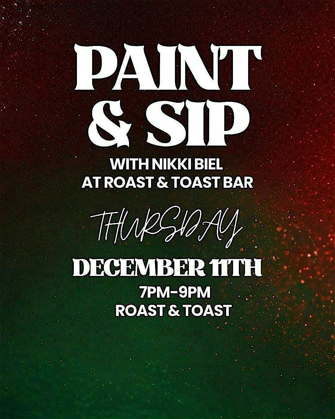 Paint & Sip @ Roast & Toast