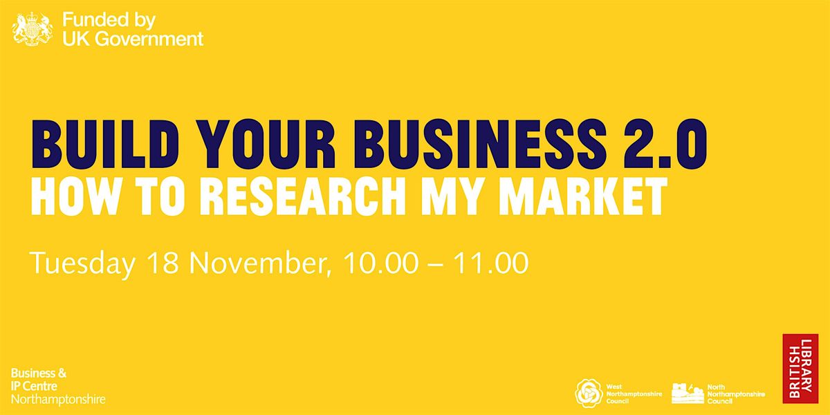 How to research my market workshop