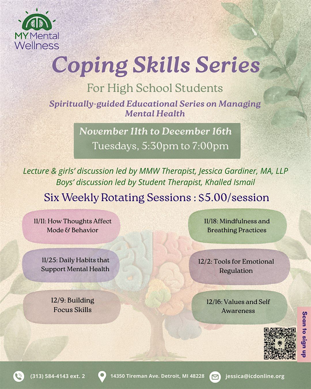 Coping Skills Series: Mindfulness & Breathing Practice