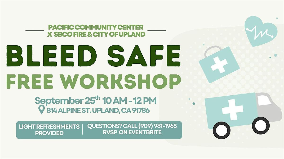 Bleed Safe Community Workshop