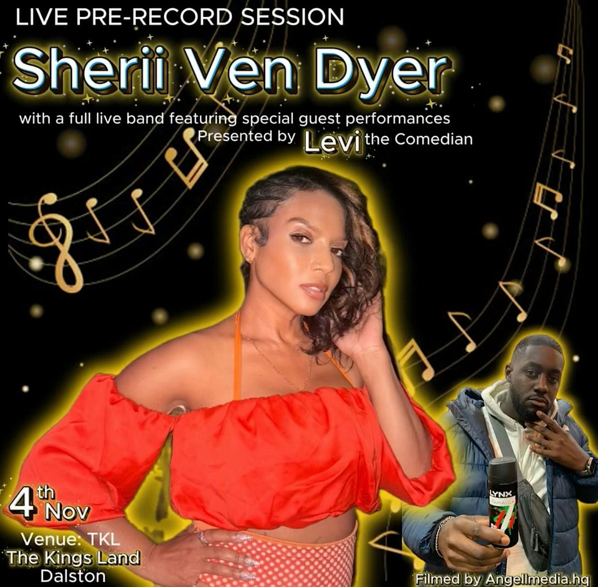 Sherii Ven Dyer : The live Pre-Record Experience