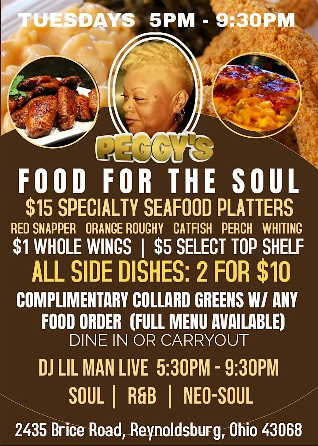 Food For The Soul Tuesday\u2019s: SoulFood Happy Hour