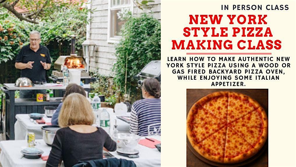 New York Style Pizza-Making Class - In Person (October 12, 2025)