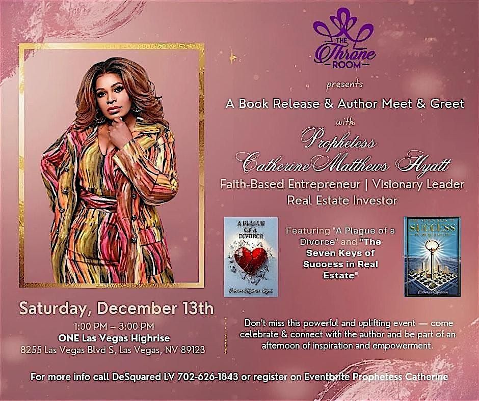 \u2728 Prophetess Catherine Matthews Hyatt Book Signing | Meet & Greet \u2728