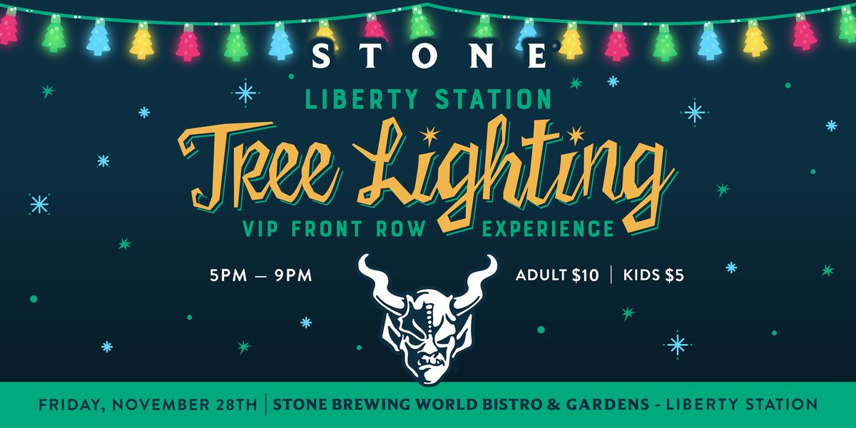 Stone Brewing VIP Tree Lighting Experience - Liberty Station