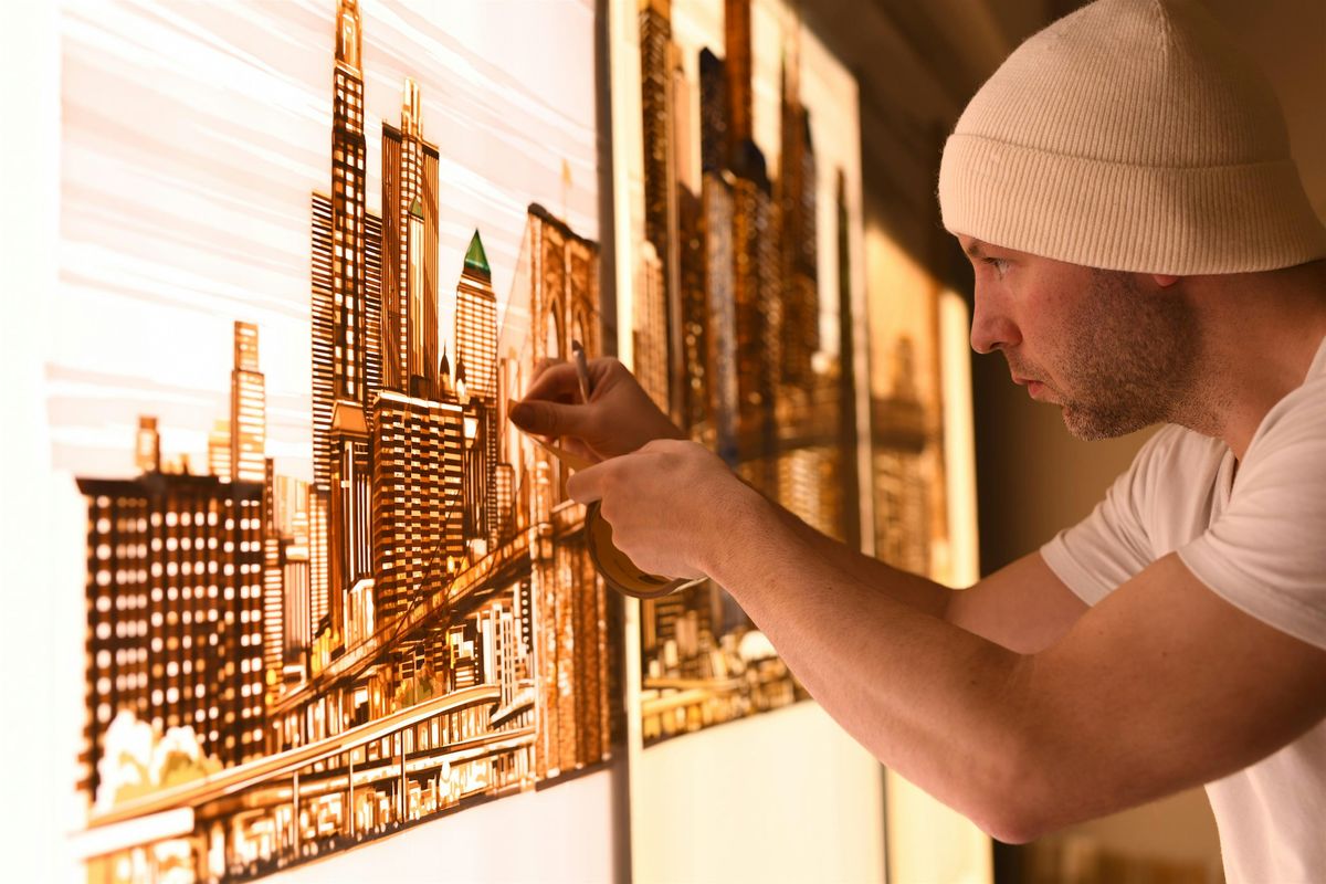 Copy of Max Zorn & Friends \u201cMoments, Tales & Light\u201d Tape Art & Paintings