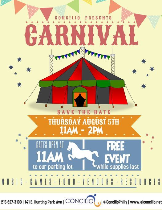 The Carnival at Concilio | 141 E Hunting Park Ave, Philadelphia, PA