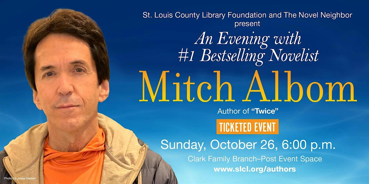 Author Event - Mitch Albom, "Twice"