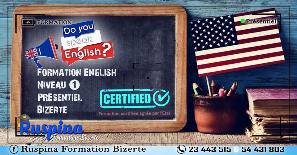 Formation en Pr\u00e9sentiel Anglais G\u00e9n\u00e9ral