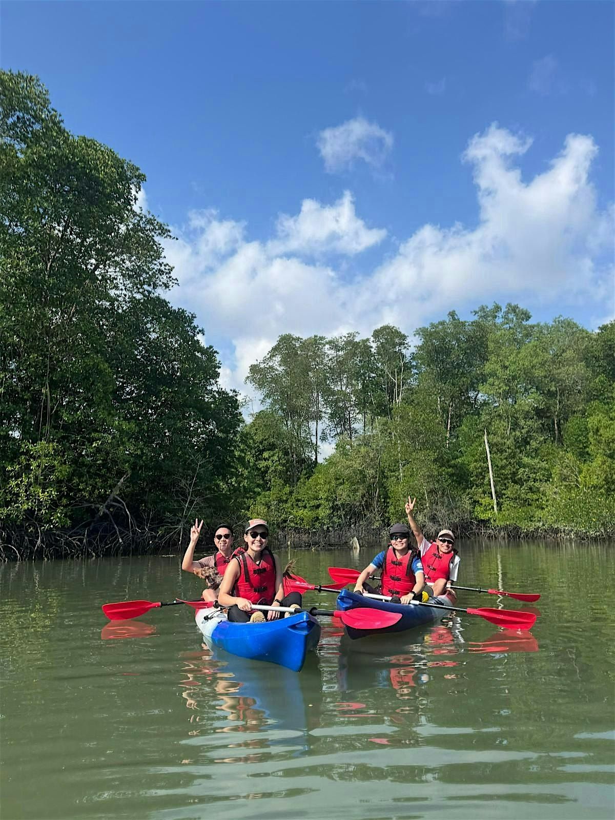 Kayaking @ Pulau Ubin for a charity