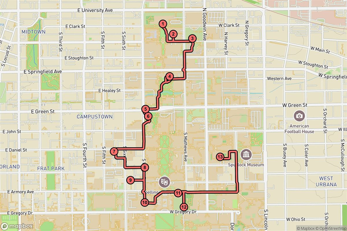 Urbana Audio Tour: Innovators, Icons, and Insights of Champaign County