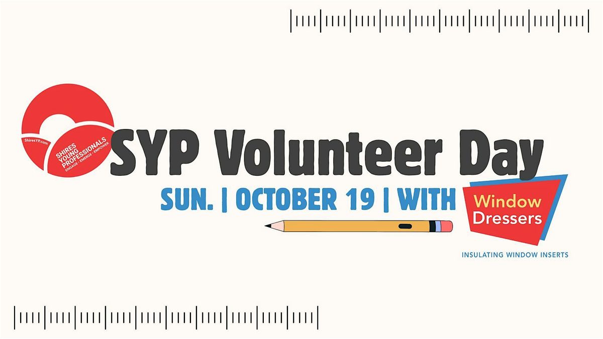 SYP Volunteer Day with Window Dressers