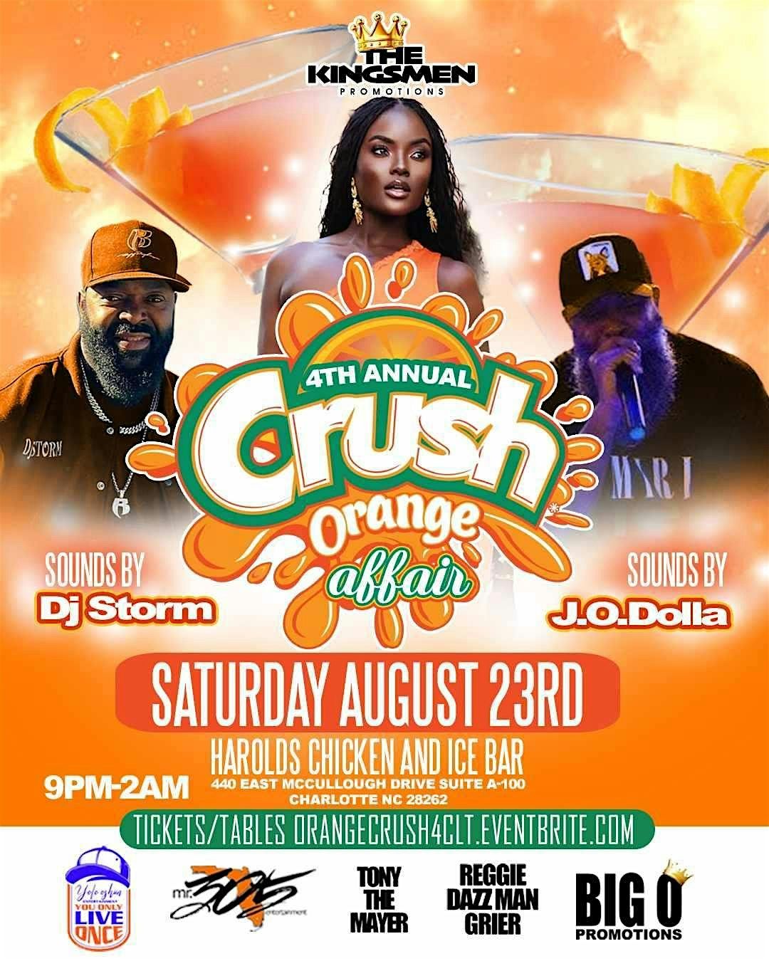 ORANGE CRUSH 4TH ANNUAL EVENT.