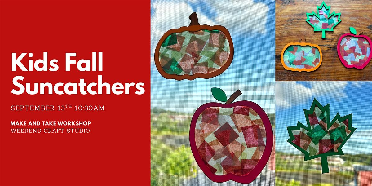 Fall Sun Catchers (Kids)