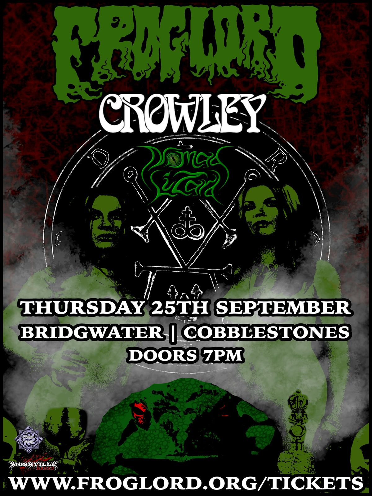 FROGLORD + CROWLEY + NOMAD LIZARD | BRIDGWATER 25\/09\/25